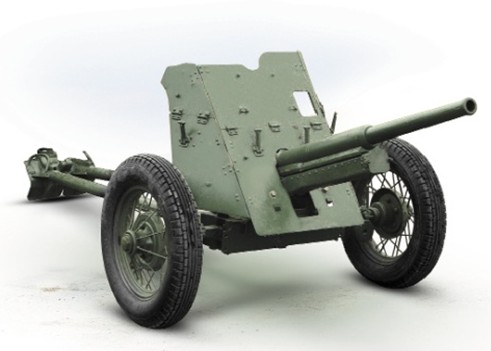 45-мм противотанковая пушка (сорокапятка) образца 1937 г.